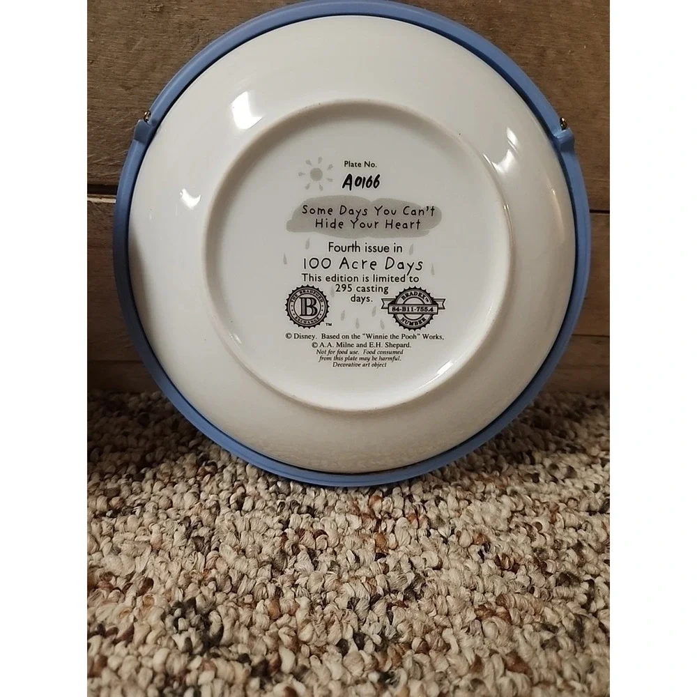 Lot Of 4 Pooh Bear & Friends Bradford‎ Exchange Plates